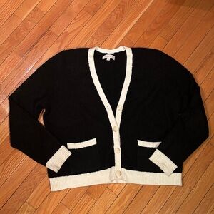 Loft Black & White Women's Cardigan